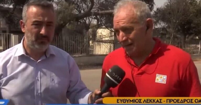 Έξαλλος ο Ευθύμιος Λέκκας με τους παρουσιαστές του OPEN – «Είστε απαράδεκτοι»