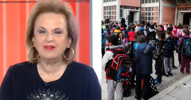 Ματίνα Παγώνη: «Nα εμβολιαστούν τα παιδιά στα σχολεία»