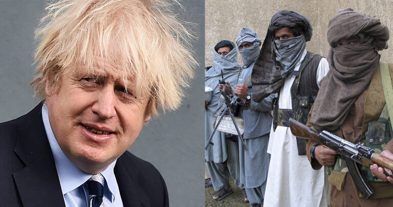 Ο Μπόρις Τζόνσον δηλώνει ότι η Βρετανία θα εργαστεί με τους Ταλιμπάν εάν χρειαστεί