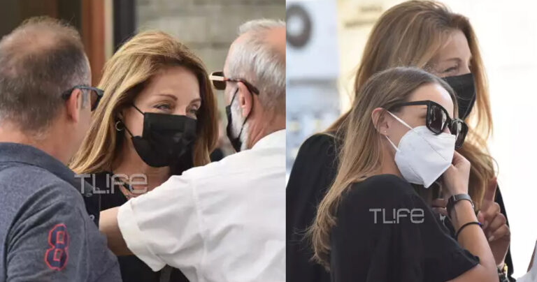 Tόλης Βοσκόπουλος – μνημόσυνο: Συντετριμμένες Άντζελα Γκερέκου και Μαρία Βοσκοπούλου