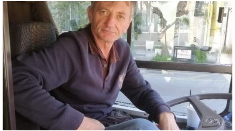 Η τελευταία βάρδια για τον οδηγό λεωφορείων, Χρήστο Αδαμόπουλο