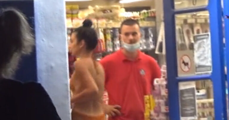Μύκονος: Πήγε στο σουπερμάρκετ βράδυ με μαγιό κόλαση