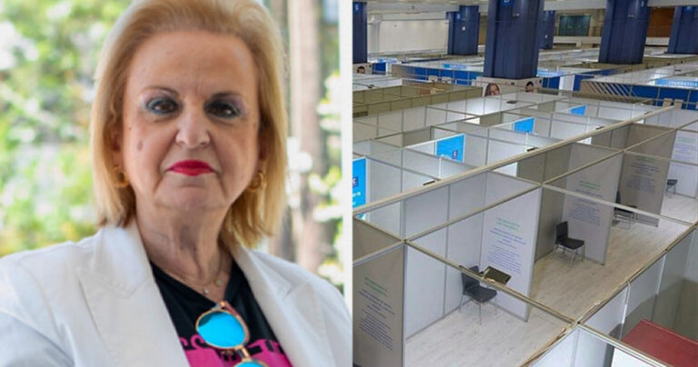 Παγώνη: «Αποτύχαμε με τους εμβολιασμούς – Άδεια τα εμβολιαστικά κέντρα»