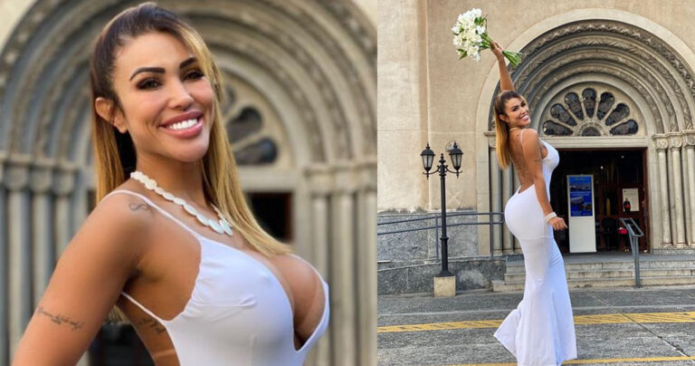 Βραζιλιάνα παντρεύτηκε τον εαυτό της και είπε όχι σε Σεΐχη που της πρόσφερε 500.000 για να χωρίσει