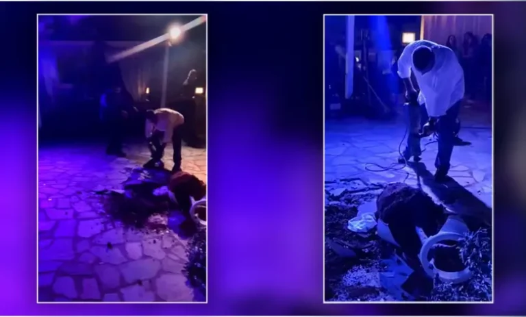 «Ηλία ρίχ’το»: Χαμός σε γαμήλιο γλέντι στην Κρήτη – Ξήλωσαν τα πλακάκια με κομπρεσέρ!