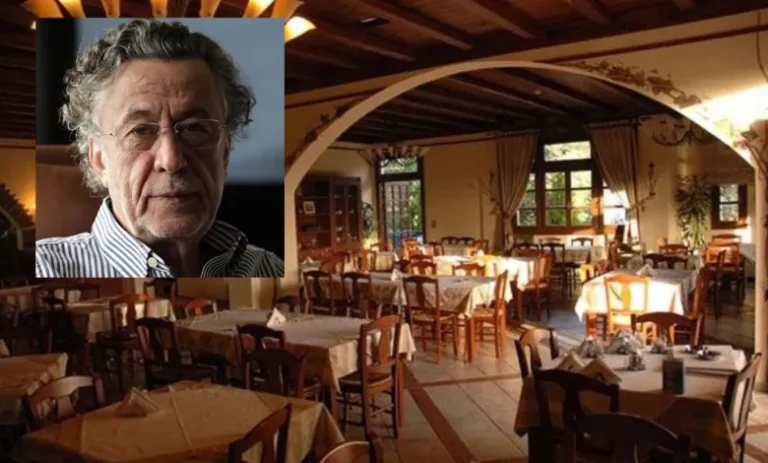 Μάκης Τριανταφυλλόπουλος: «Επιτέλους μια ταβέρνα που πετάνε έξω τους αυθάδεις εμβολιασμένους»