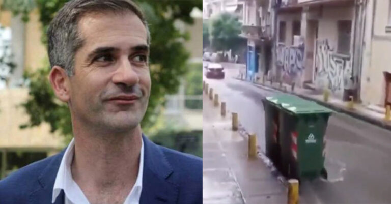 Πλωτοί κάδοι απορριμμάτων: Άλλη μία καινοτομία του Κώστα Μπακογιάννη