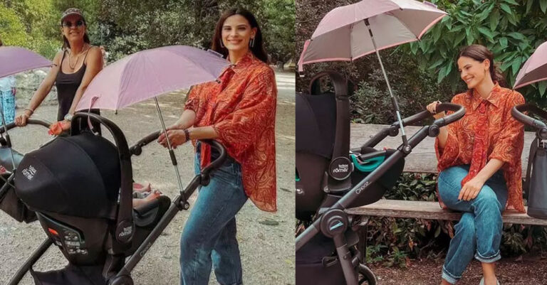 Χριστίνα Μπόμπα: Βόλτα στο Ζάππειο με τις κόρες της και την κουμπάρα της, Μαρίνα Βερνίκου