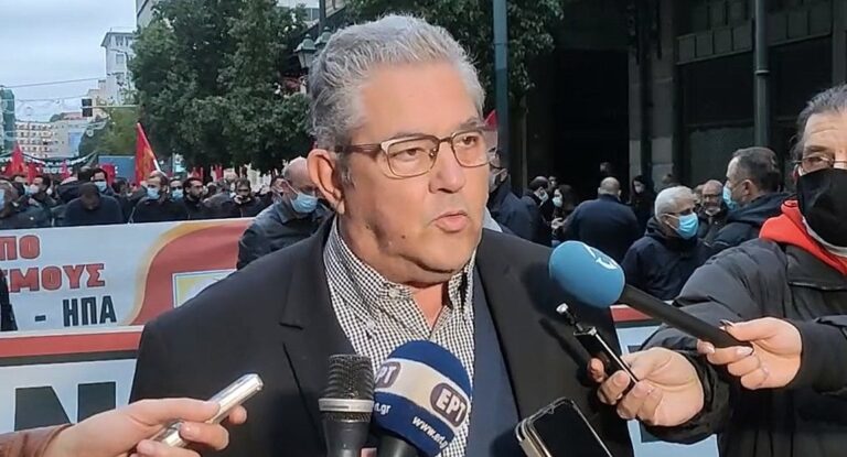 Κουτσούμπας για την επέτειο του Πολυτεχνείου: «Μόνο ο λαός μπορεί να σώσει τον λαό»