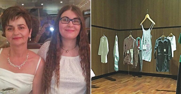 H μητέρα της Τοπαλούδη έδωσε ρούχα της δολοφονημένης κόρης της στην έκθεση «She’s gone»