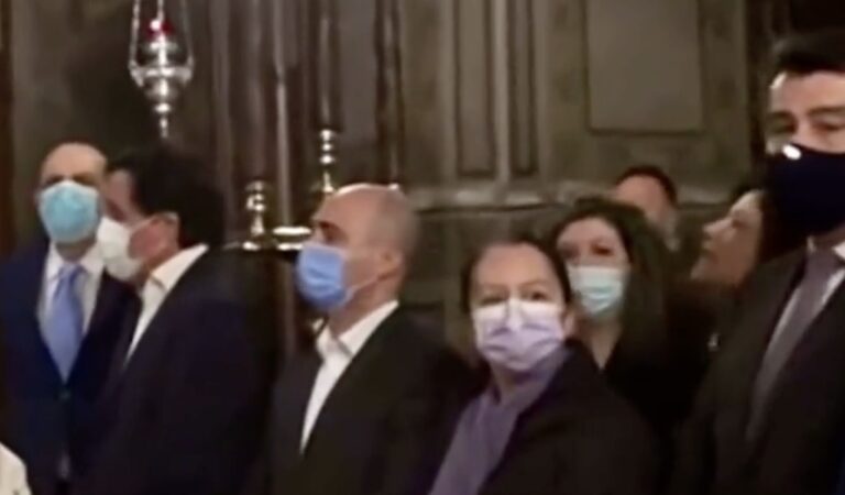 Γιούχαραν τον Μπογδάνο στο μνημόσυνο του Κατσίφα