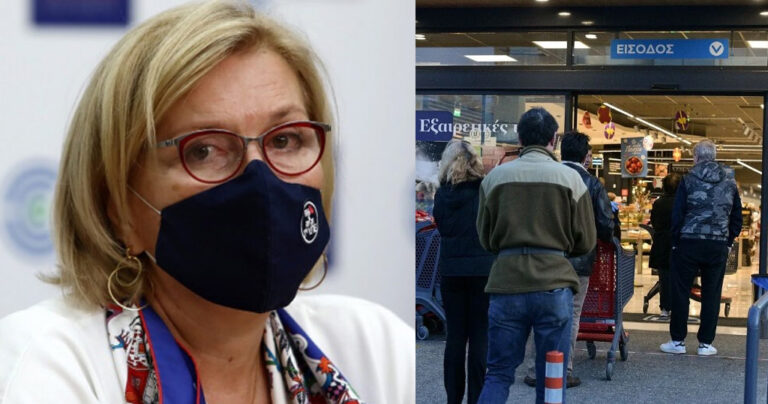 Γκάγκα: «Εξετάζεται το μέτρο του rapid test για ανεμβολίαστους στα σούπερ μάρκετ»