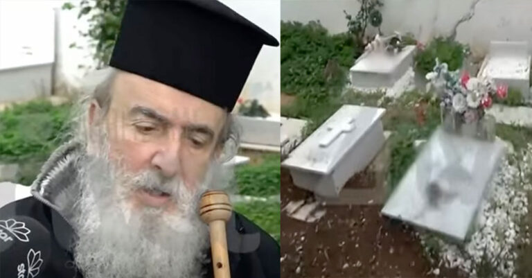 Σοκ στα Καλύβια: Δεκάδες τάφοι βρεφών σε σπίτι ιερέα