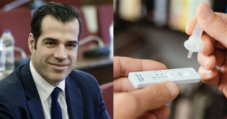 Το ανακοίνωσε ο Πλεύρης: «Ένα δωρεάν self τεστ την επόμενη εβδομάδα σε όλο τον πληθυσμό»