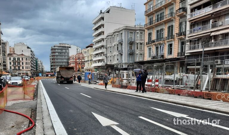 Θεσσαλονίκη-Μετρό: Μετά από 15 χρόνια παραδόθηκε στην κυκλοφορία το τμήμα της οδού Εγνατίας επί της Αγίας Σοφίας