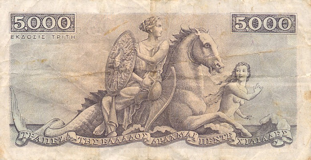 greecep181 5000drachmai 1947 b