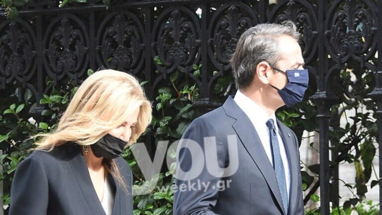 Μαρέβα Γκραμπόφσκι: Άστραψαν όλα τα φλας πάνω της – Με μαύρο σύνολο στο πλευρό του Μητσοτάκη