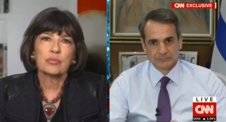 Μητσοτάκης στο CNN: «Δεν είχαμε άλλη επιλογή από τον υποχρεωτικό εμβολιασμό»