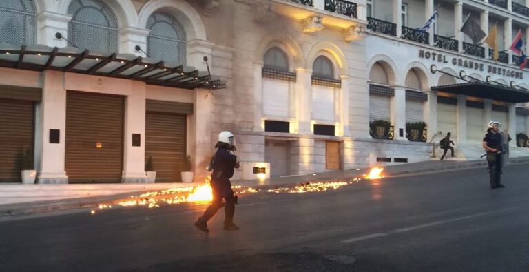 Γρηγορόπουλος-Μολότοφ: Σύλληψη ανήλικων μαθητών στο Κουκάκι