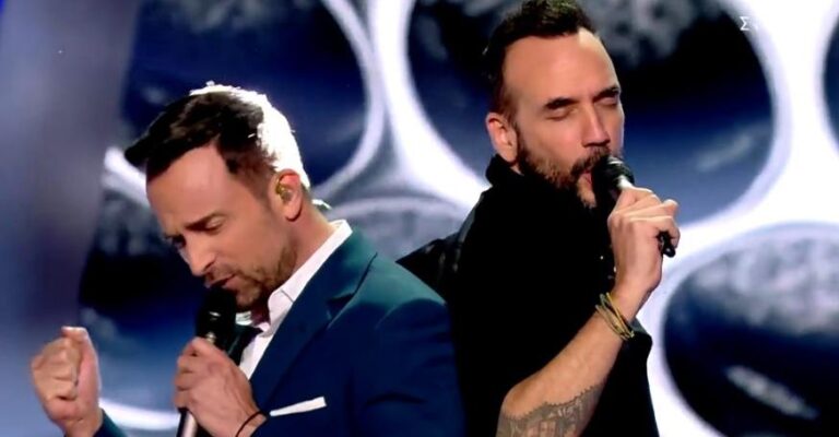 The Voice: «Xαμός» στο πλατό με το ντουέτο Γιώργου Λιανού και Πάνου Μουζουράκη