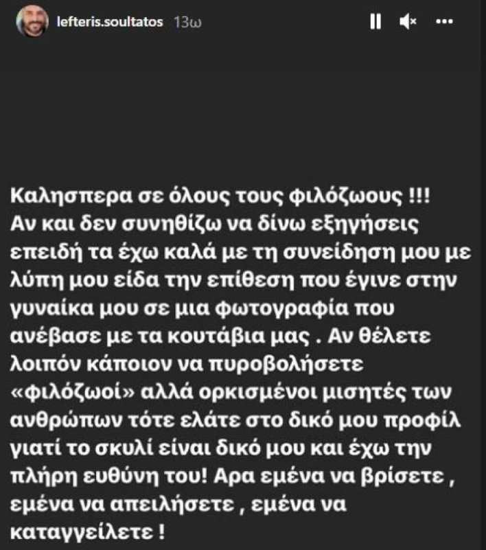 Βάσω Λασκαράκη: Η φωτογραφία της με τα νεογέννητα κουτάβια που προκάλεσε θύελλα αντιδράσεων 5 soultatos1