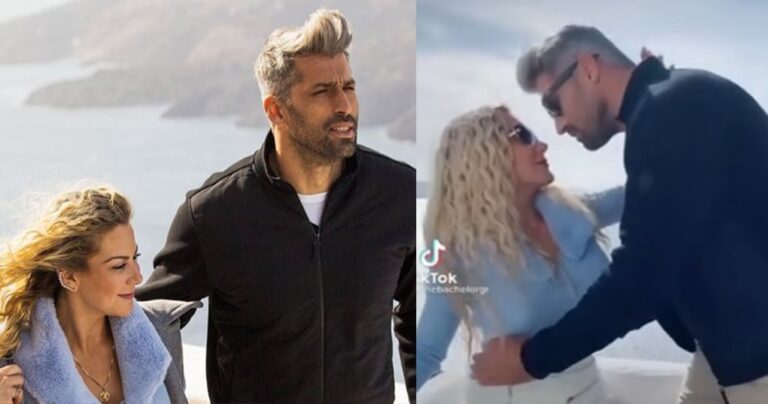 The Bachelor 2: «Καuτά» φιλιά για Αλέξη Παππά – Αθηνά Βασιλοπούλου στην Σαντορίνη