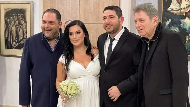 Παντρεύτηκε ο γιος του Άγγελου Διονυσίου – Η νύφη είναι πρώην παίκτρια του Greek Idol