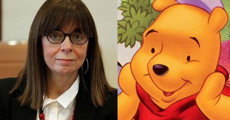 Για το «άφυλο» αρκουδάκι Γουίνι επέλεξε να μιλήσει η Σακελλαροπούλου σε 9χρονα παιδιά