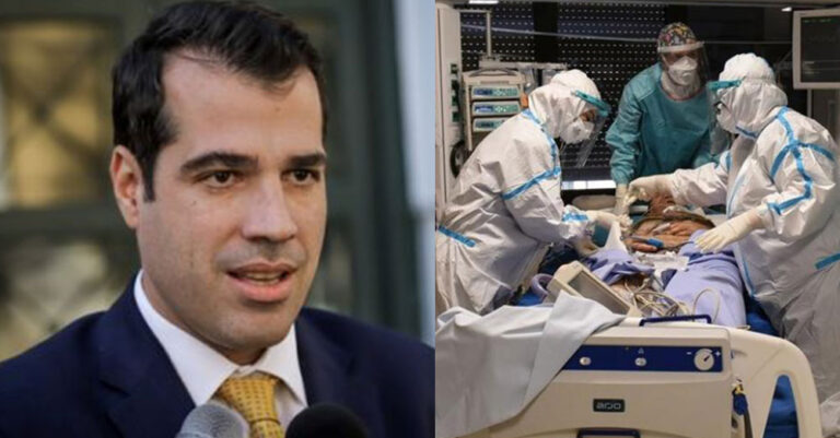 Πλεύρης: «Αν διασωληνωθείς οι πιθανότητες ειναι να πεθάνεις»