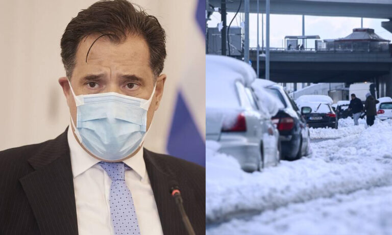 Άδωνις Γεωργιάδης: «Δεν τα πήγαμε όσο καλά θα θέλαμε με την κακοκαιρία»