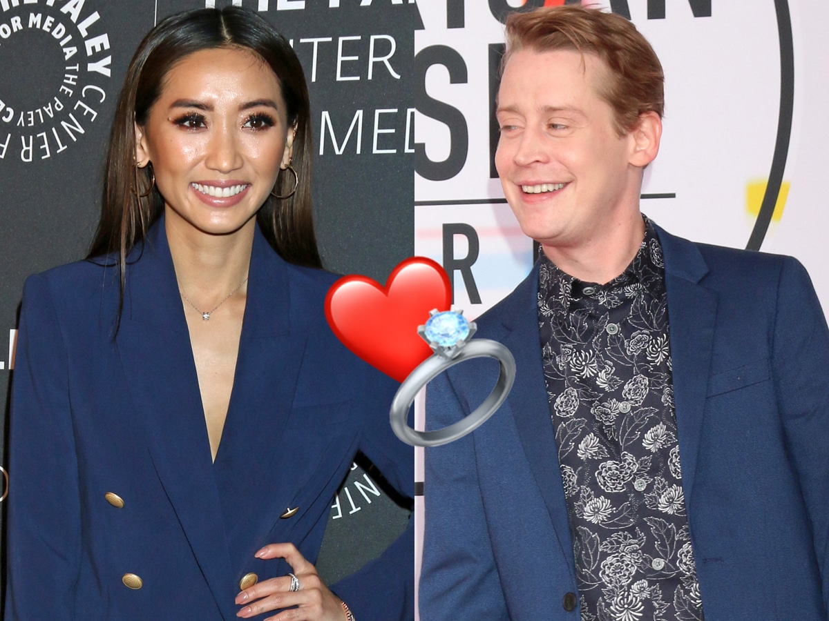 macaulay culkin brenda song are engaged