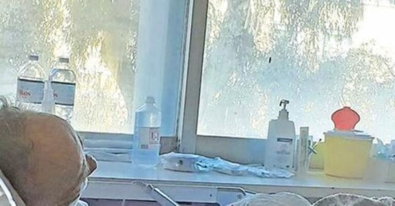 Εικόνα ντροπής μεσα απο νοσοκομειο: Τον παράτησαν σε μια γωνιά και τον άφησαν να πεθάνει