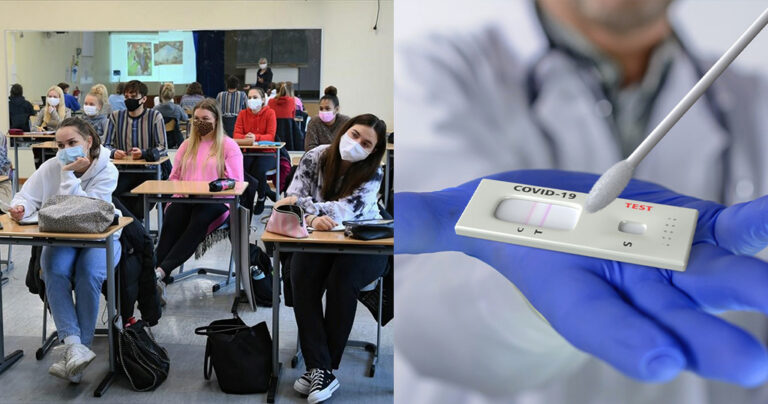 Ανοίγουν τα σχολεία στις 10 Ιανουαρίου με 3 self tests για τους μαθητές