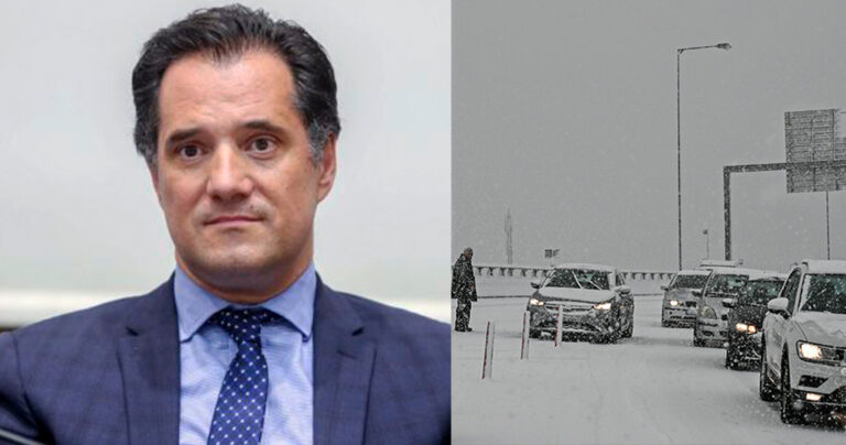 Άδωνις Γεωργιάδης: «Ντρέπομαι να δω αυτούς που εγκλωβίστηκαν»