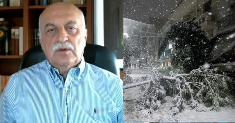 Τζανάκης: «Η κακοκαιρία μπορεί να φρενάρει την εξάπλωση του κορωνοϊού»