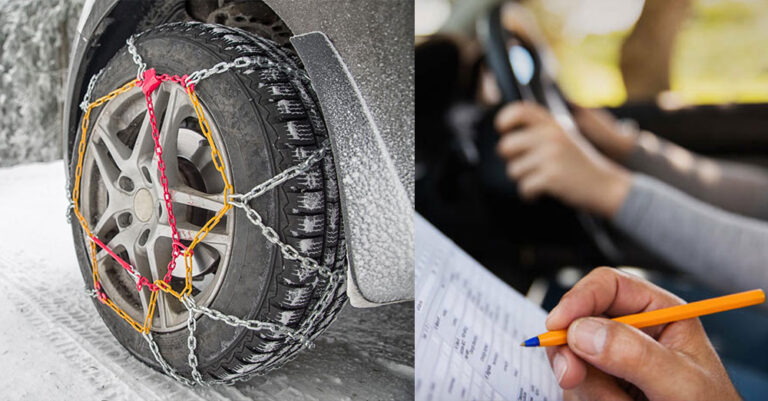 Δίπλωμα οδήγησης: Οι οδηγοί θα εξετάζονται πλέον και στις αλυσίδες