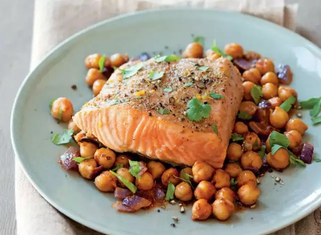 weldon owen gluten free roast salmon with chickpeas