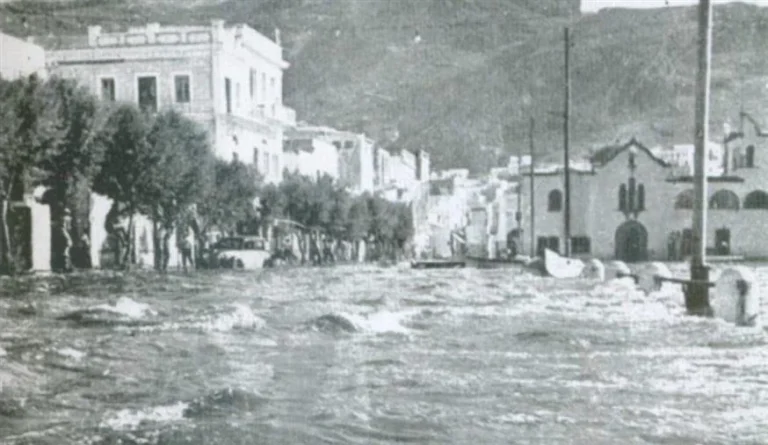 Τσουνάμι στο Αίγιο: Όταν βάρκες ανέβηκαν σε στέγες, χταπόδια σκαρφάλωσαν στα δένδρα και ψάρια μπήκαν μέσα στα σπίτια