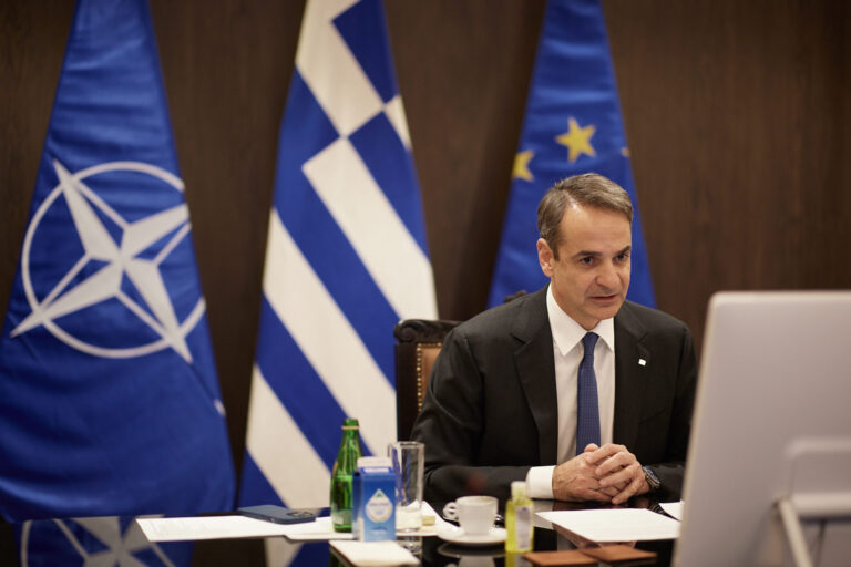 Μητσοτάκης στη Σύνοδο Κορυφής του ΝΑΤΟ: «Να απεξαρτηθούμε από το ρωσικό αέριο»