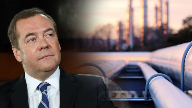 Απειλές Μεντβέντεφ στους Ευρωπαίους: «Θα πληρώνουν 2.000 ευρώ ανά χίλια κυβικά μέτρα φυσικού αερίου»