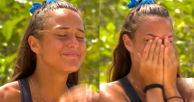 Survivor: Ξέσπασε σε κλάματα η Ασημίνα – Έμαθε ότι θα δεχτεί μήνυμα από τον Χρήστο Δάντη
