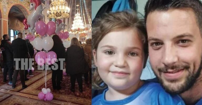 «Πήγε να βρει τα δύο αδελφάκια της» – Απέραντος θρήνος στην κηδεία της 9χρονης Τζωρτζίνας