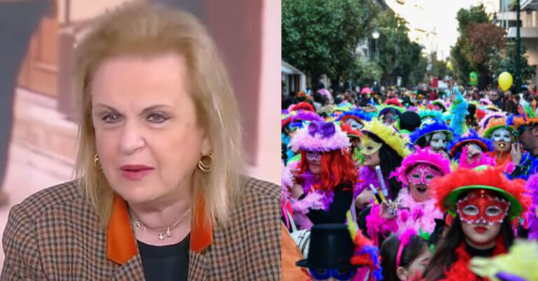 Παγώνη: «Όχι στους όρθιους στην εστίαση – Όχι στα καρναβάλια»