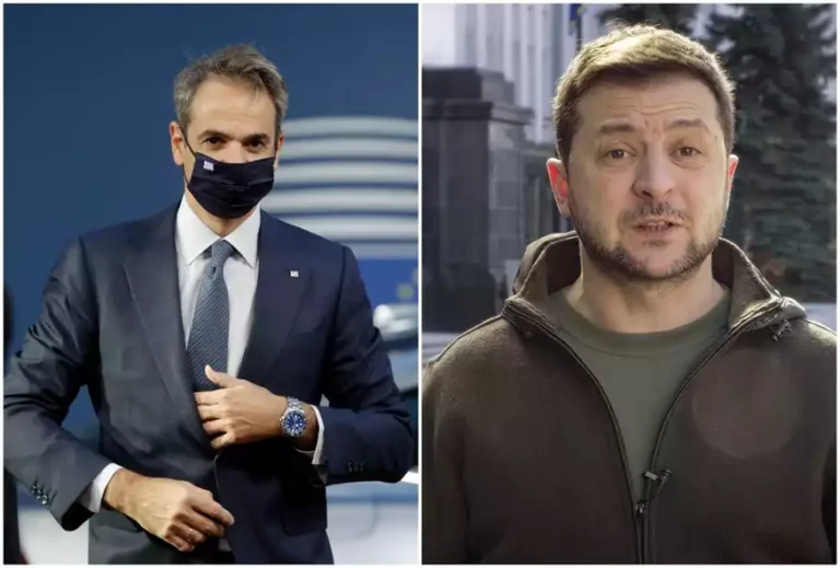 Επικοινωνία Μητσοτάκη με Ζελένσκι – Θα μιλήσει στη Βουλή μας ο Ουκρανός πρόεδρος