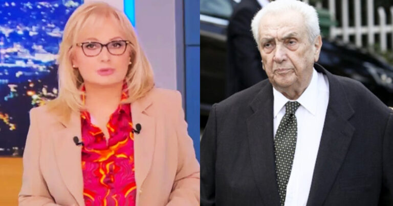 «Θα θυμάμαι για πάντα την πατρική φιγούρα του» – Συγκινημένη η Νικολούλη με τον θάνατο του Κοντομηνά