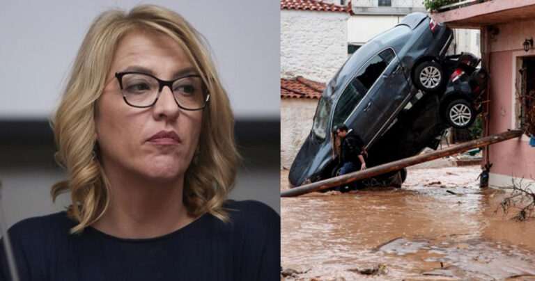 Μάνδρα: Την ενοχή της Ρένας Δούρου ζήτησε ο Εισαγγελέας για τις φονικές πλημμύρες