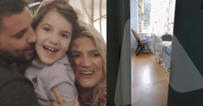 Πάτρα: Το δωμάτιο που νοσηλευόταν η Τζωρτζίνα – Το βίντεο που τράβηξε ο πατέρας μέσα από το νοσοκομείο