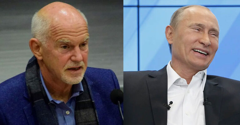 Αποκάλυψη Παπανδρέου για Πούτιν: «Δεν απάντησε όταν ζητήσαμε οικονομική βοήθεια το 2010»