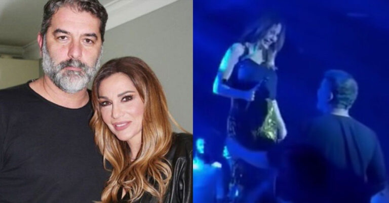 Βανδή-Μπισμπίκης: Την άρπαξε πάνω στη σκηνή και την φίλησε – Το νέο βίντεο που παίζει παντού