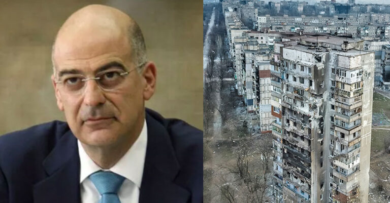 Δένδιας: «Θα προτείνω να πάω επικεφαλής ανθρωπιστικής αποστολής στη Μαριούπολη»